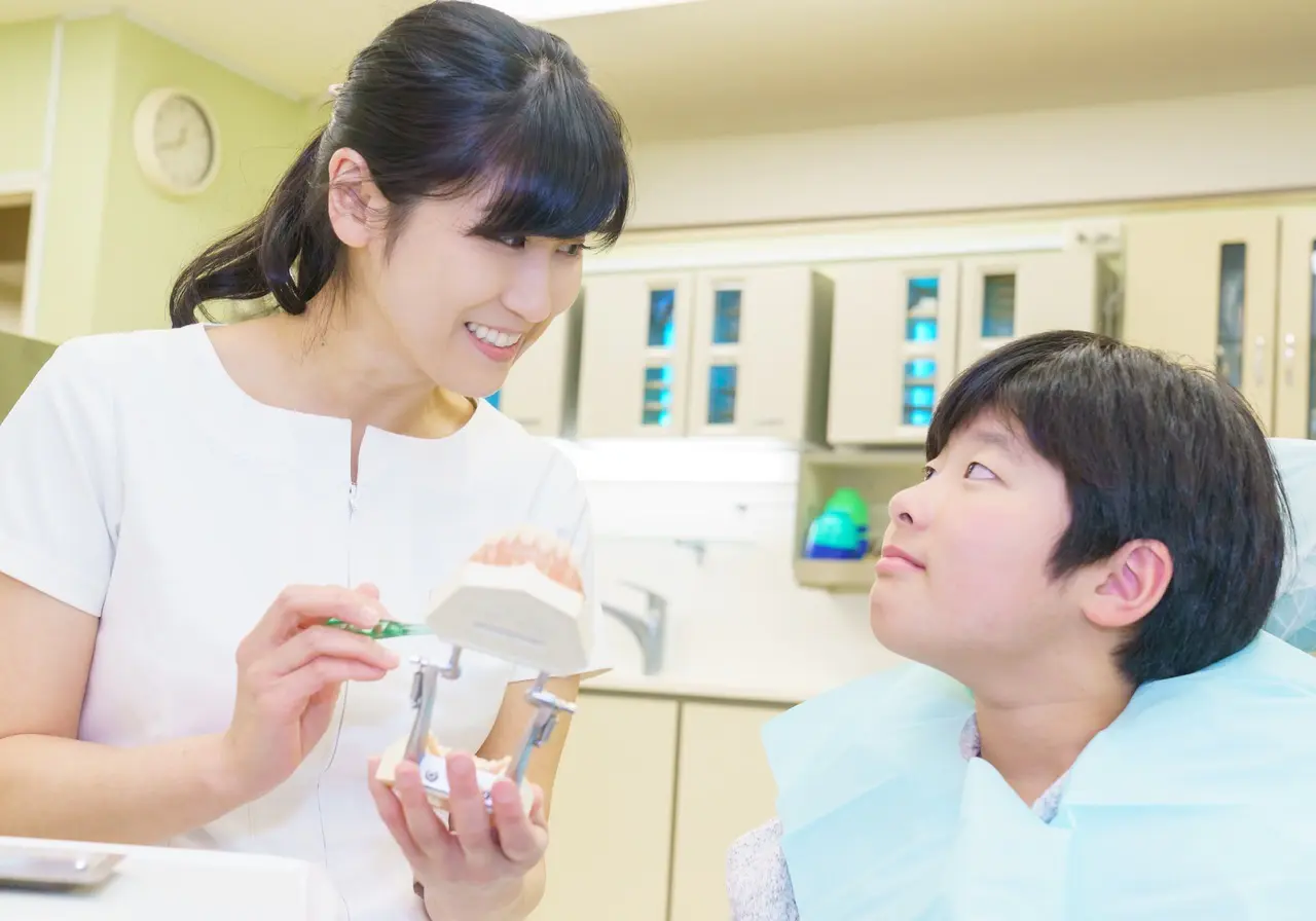 柏駅（千葉県柏市）の歯医者で定期検診「褒めてのばす歯科」